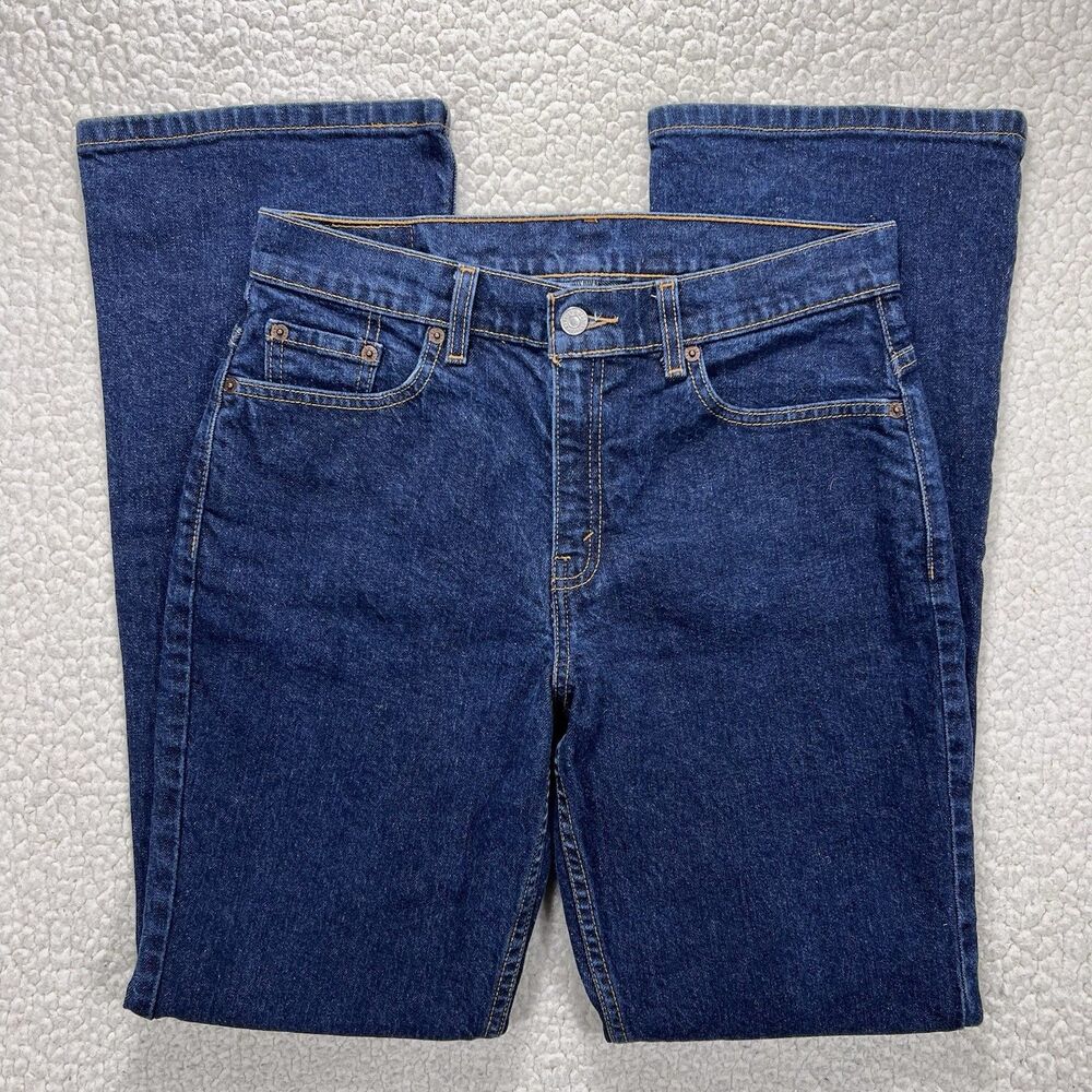 VTG Levi’s 515 Bootcut Jeans Women’s‎ 10 (30x32) Y2K Dark Wash Western Boho